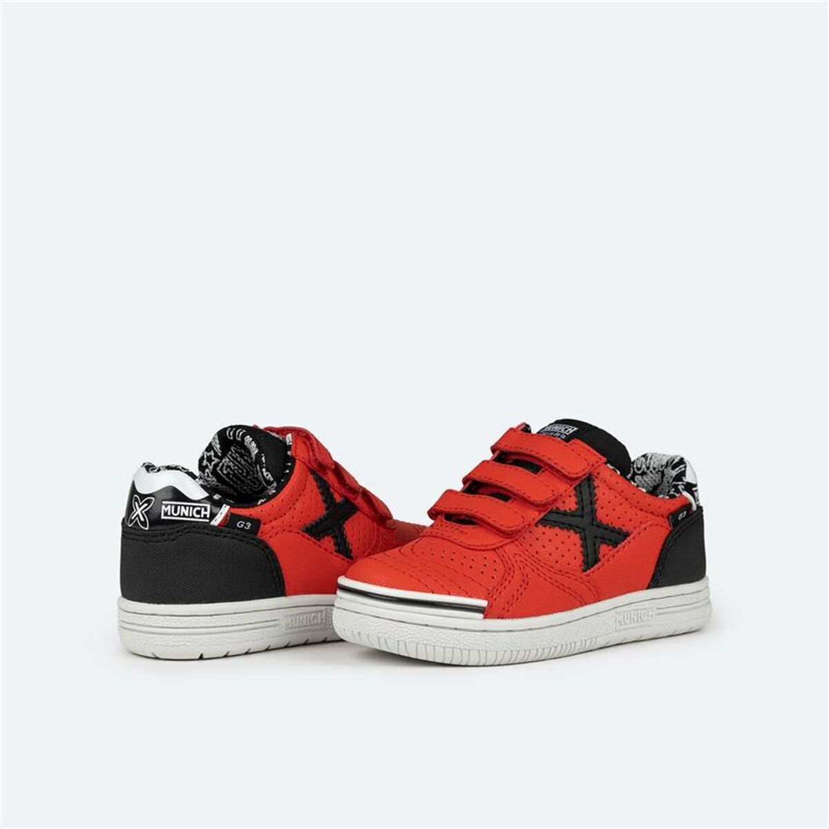 Chaussures de Futsal pour Enfants Munich G-3 Vco Profit 426 Rouge