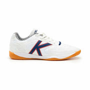 Chaussures de Futsal pour Adultes Kelme Indoor Copa Elastic Blanc