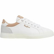 Chaussures de sport pour femme Pepe Jeans Kenton Court Golden