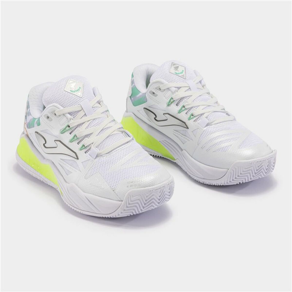 Baskets Casual pour Femme Joma Sport Spin 2402 Blanc Vert