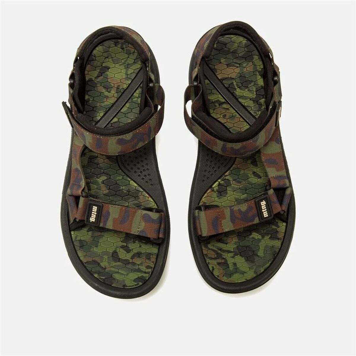 Tongs pour Homme Mustang 2025 V Attitude Olive