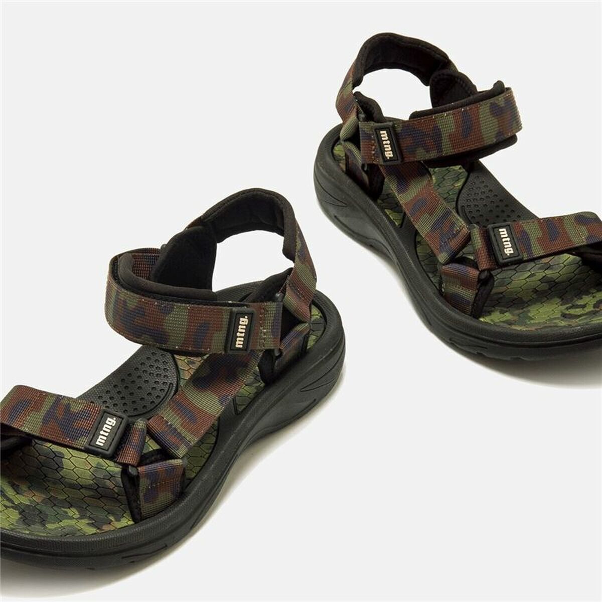 Tongs pour Homme Mustang 2025 V Attitude Olive