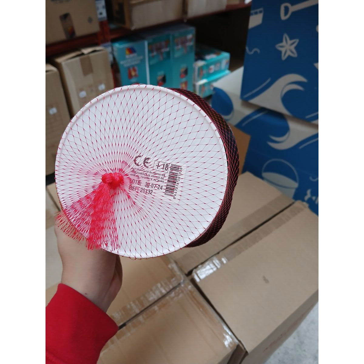 Seau de plage Ice Cream AVC Bleu