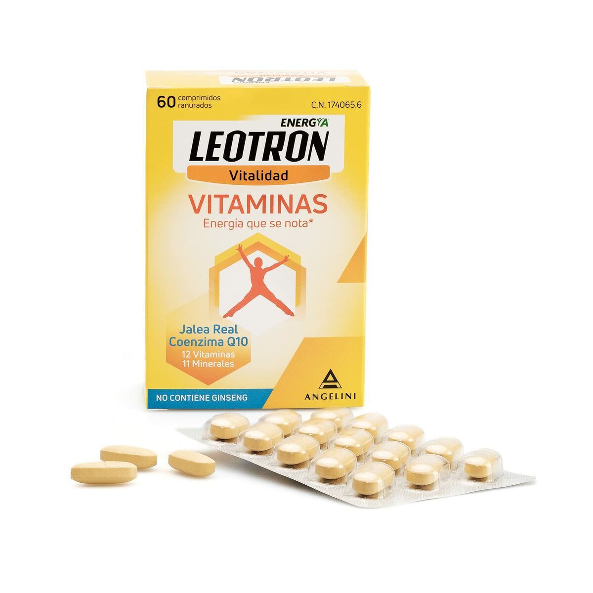 Supplément Alimentaire Leotron Leotron Vitaminas Coenzyme Q-10 Gelée royale