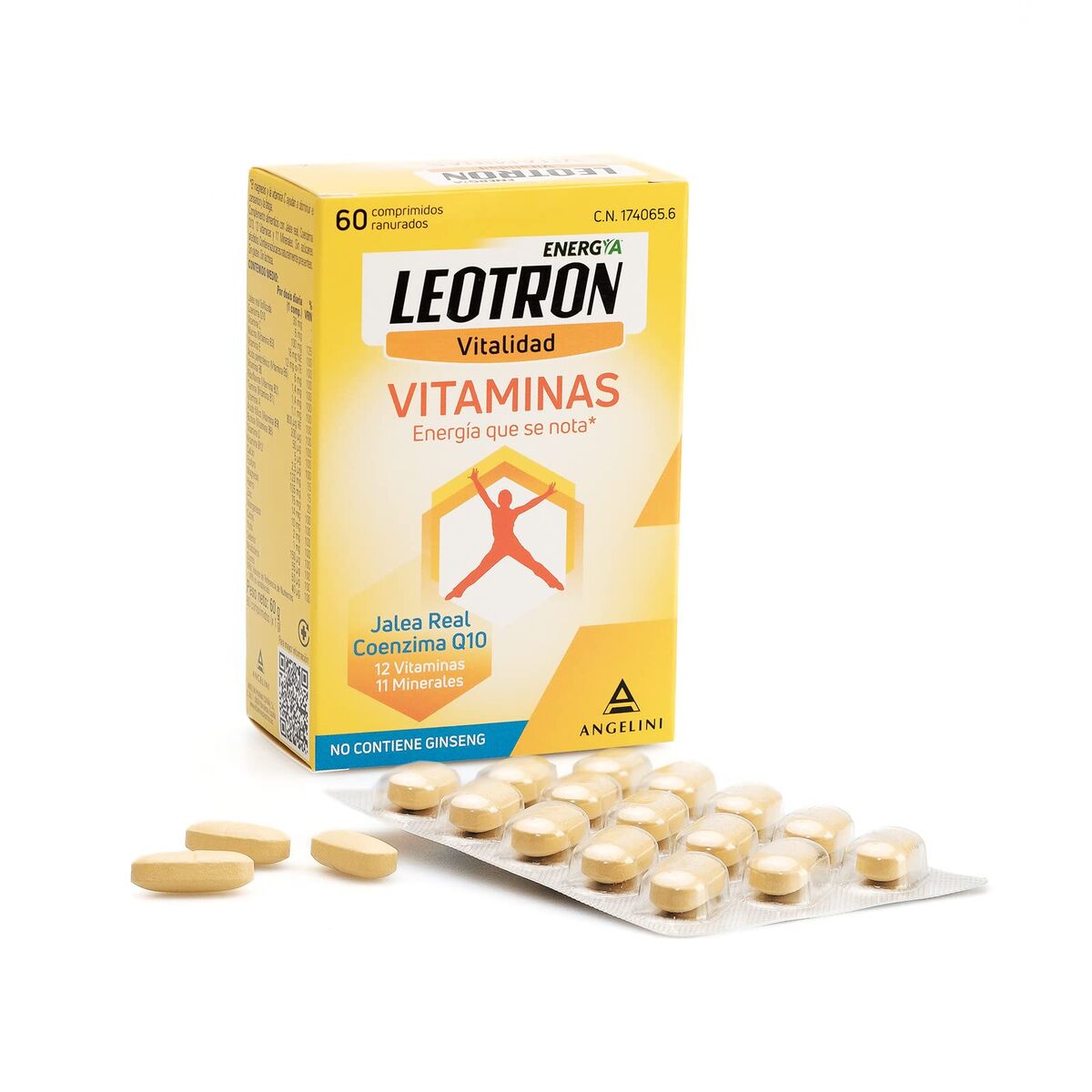 Supplément Alimentaire Leotron Leotron Vitaminas Coenzyme Q-10 Gelée royale