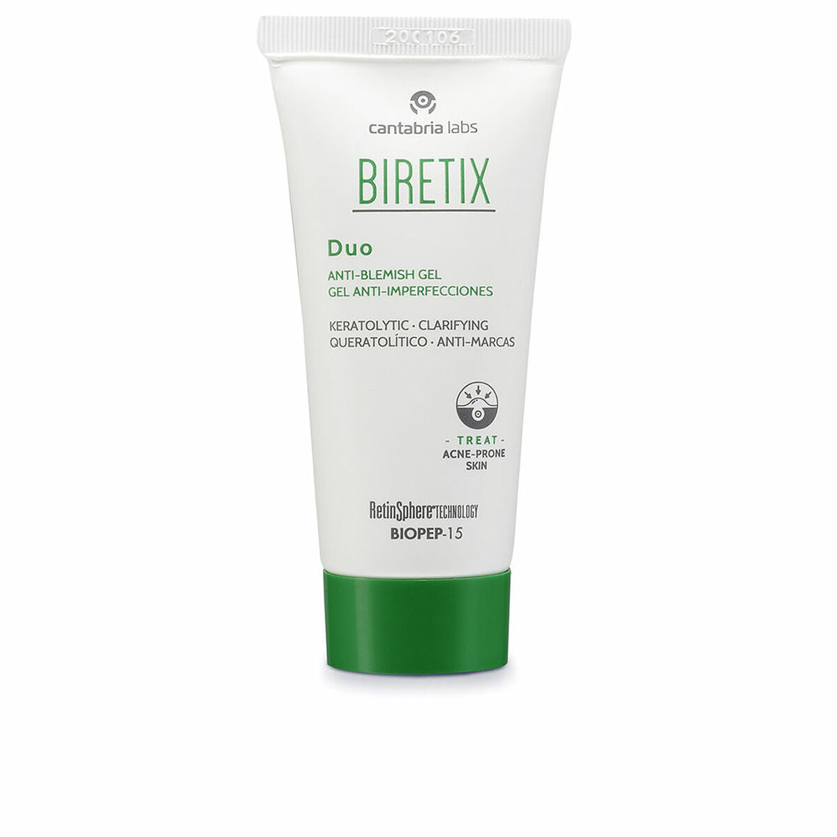 Traitement anti-imperfections BIRETIX 30 ml Gel
