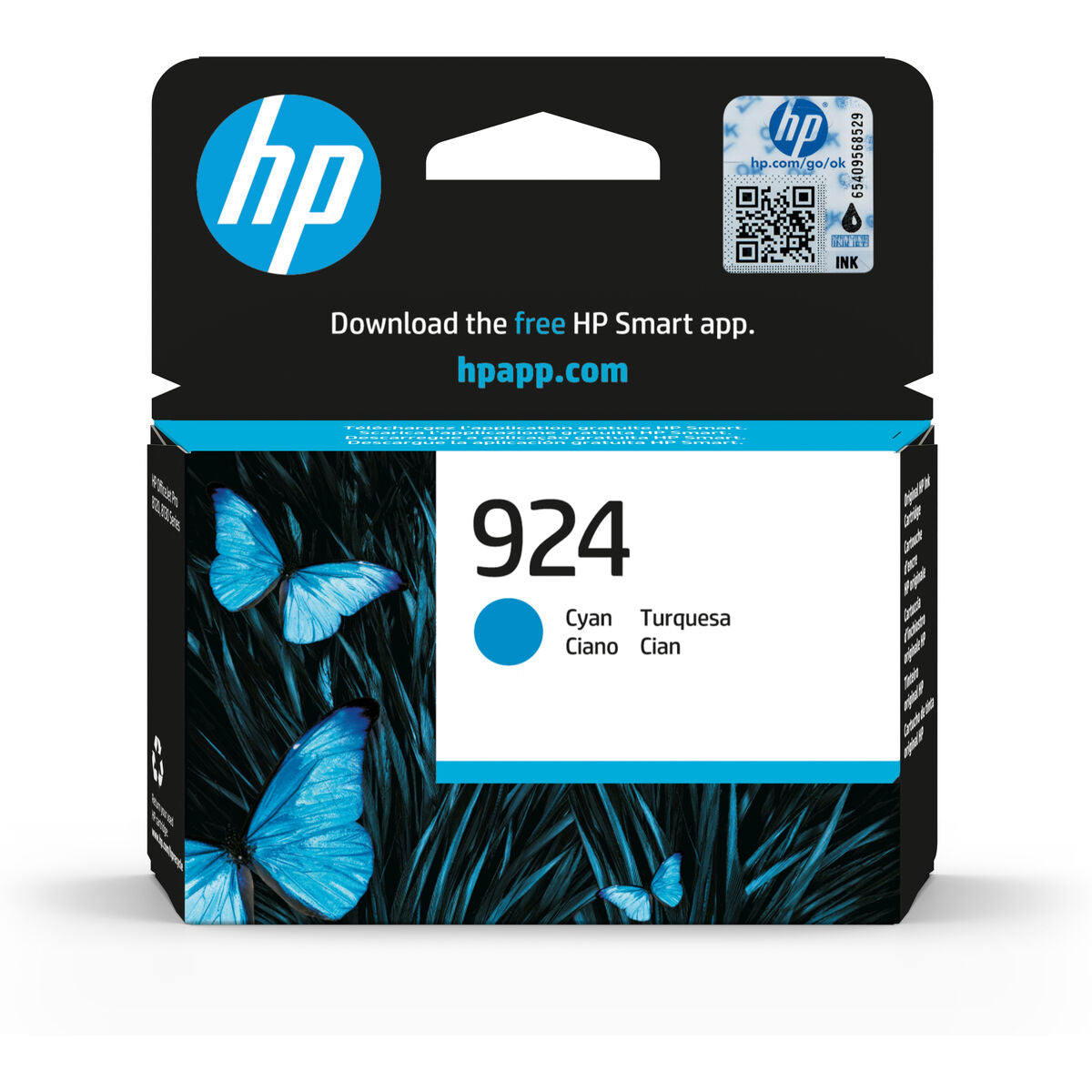 Toner original HP 4K0U3NE Cyan