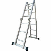 Échelle télescopique Fieldmann FZZ 4107 Gris