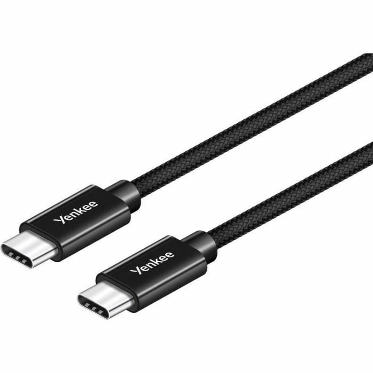 Câble USB-C Yenkee YCU C102 BK Noir 2 m