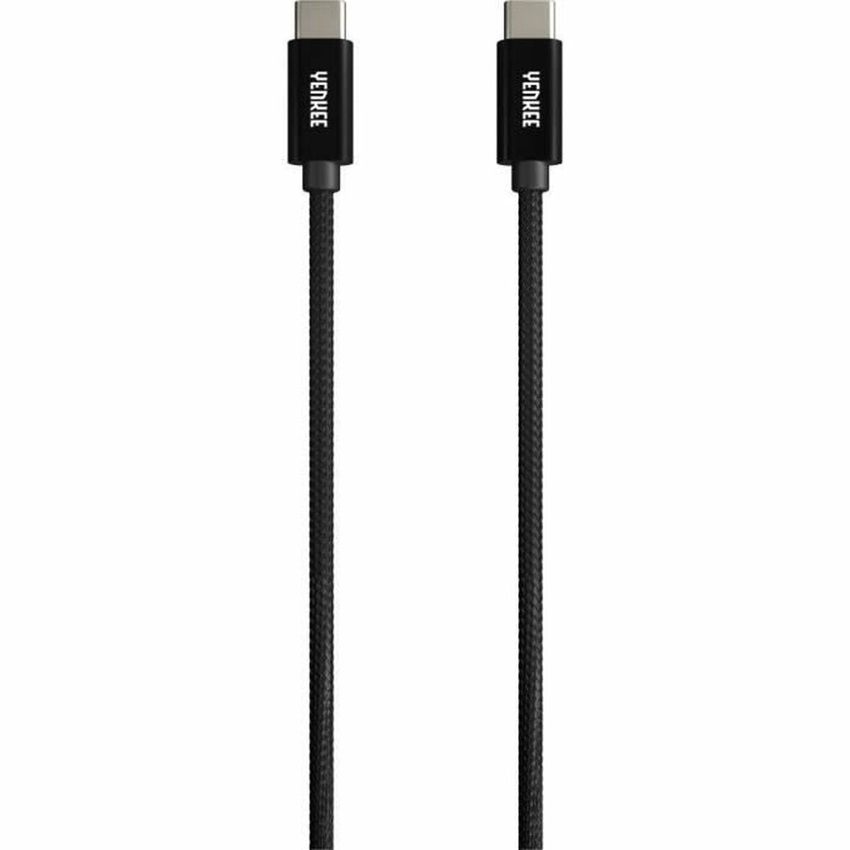 Câble USB-C Yenkee YCU C02 BK Noir 0,2 m