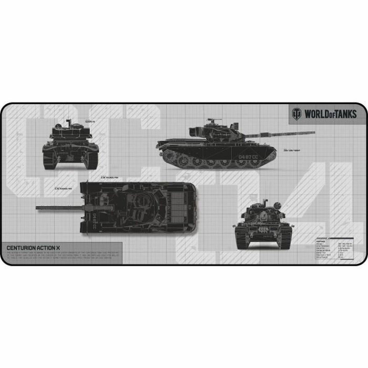 Tapis de Souris Yenkee DEFENDER YPM WT90 Noir