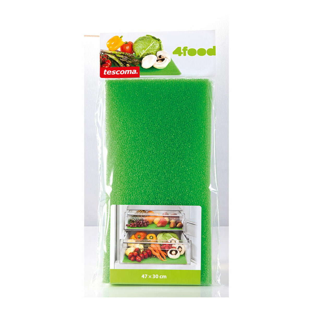 Tapis Antidérapant Tescoma 4food 47 x 30 cm Vert Plastique