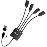 Hub USB i-Tec CACBLHUB2A2C Noir