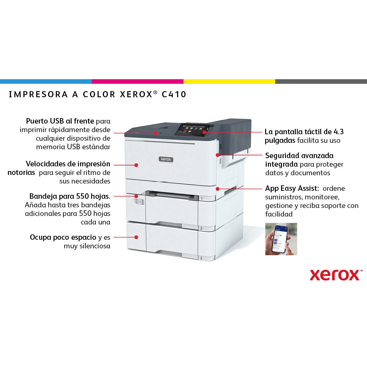 Imprimante laser Xerox C410V_DN