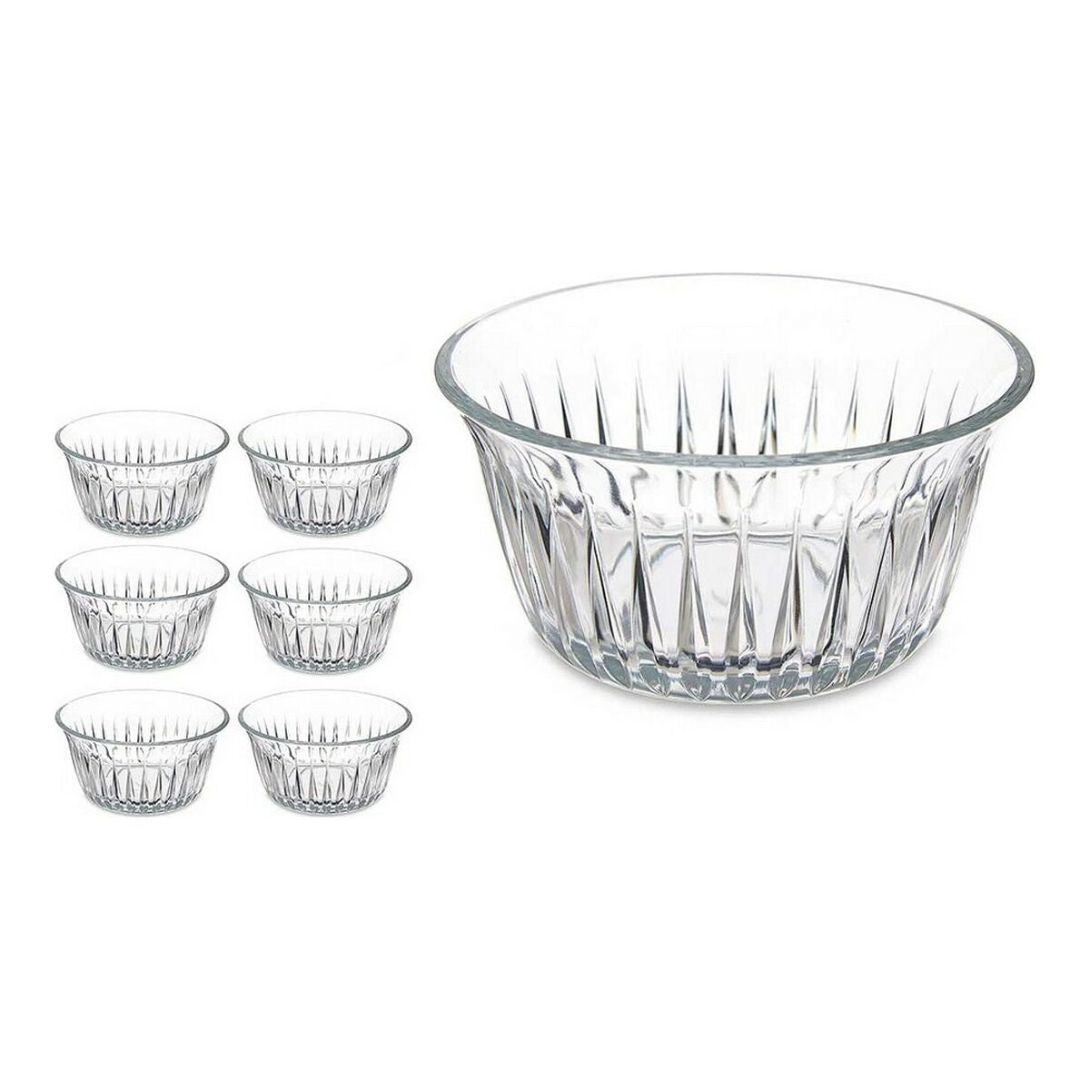 Set de Bols Pasabahce Frezya Transparent verre 175 ml