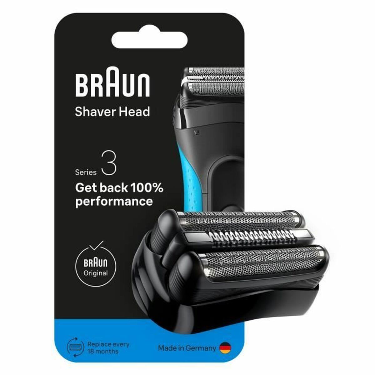 Tête de rechange Braun Series 3