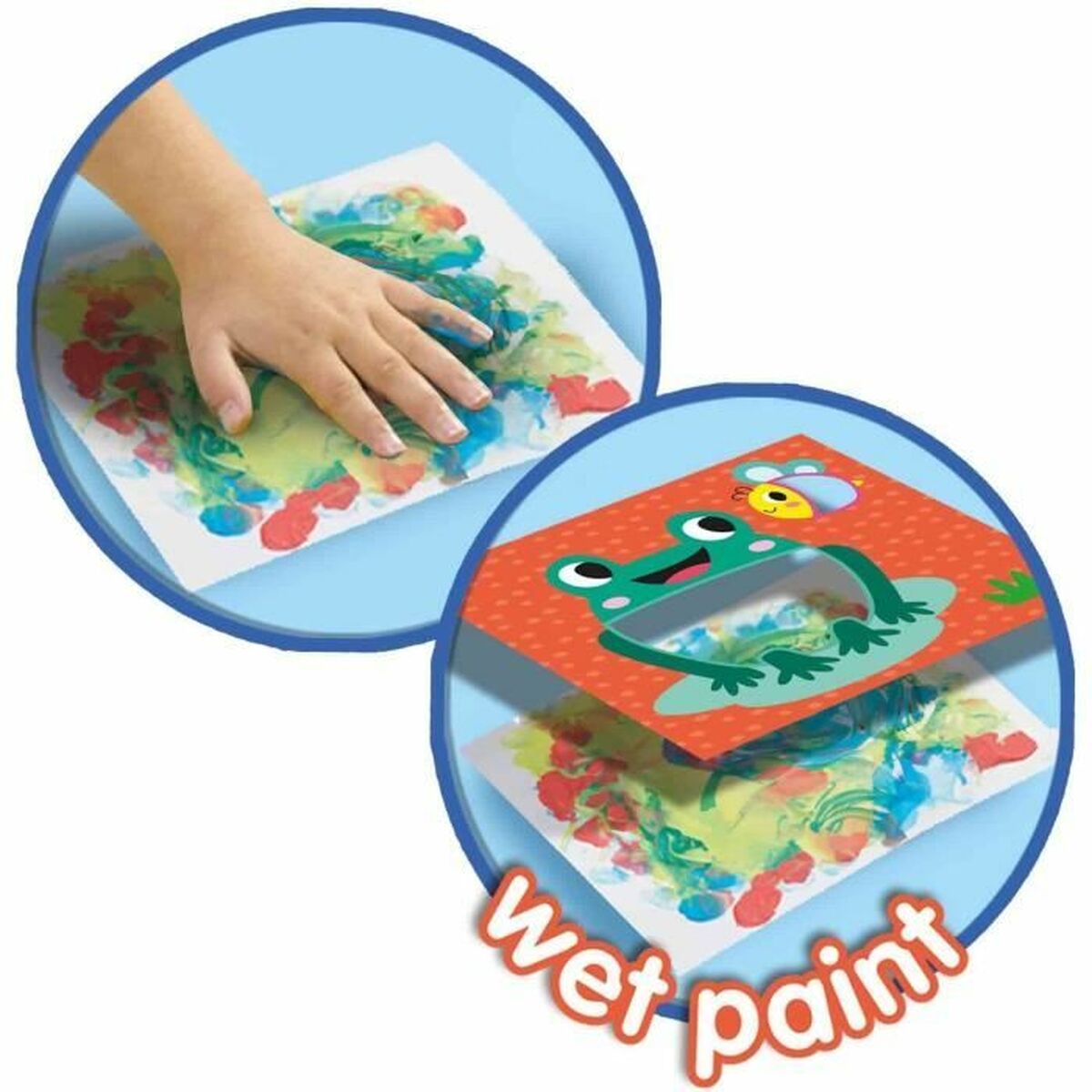 Kit de Dessin SES Creative Eco Finger Paint Cards