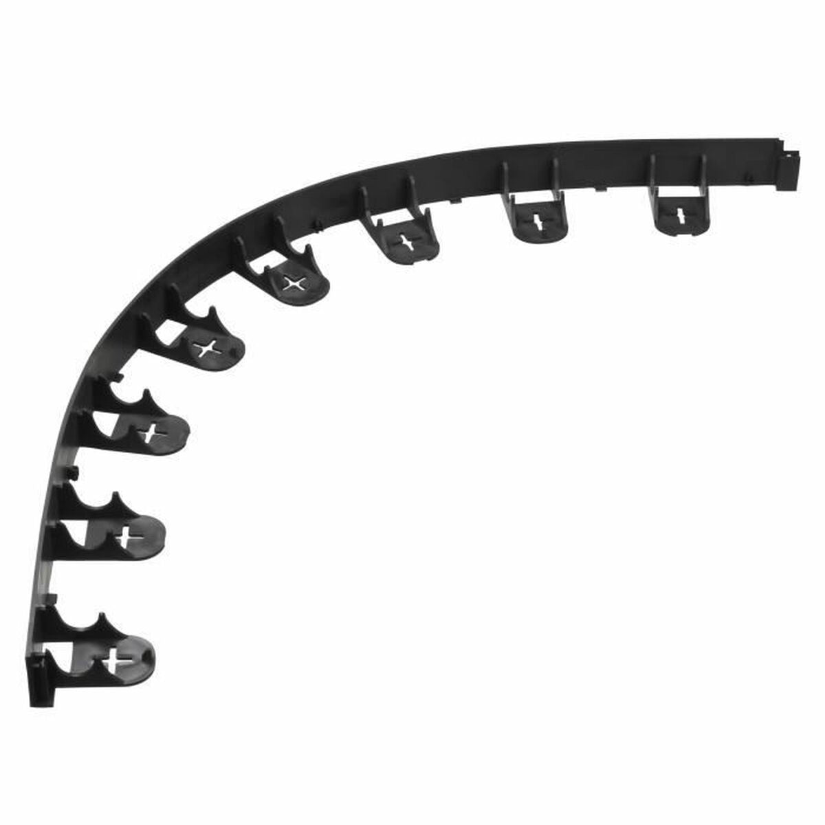 Maille de dissimulation Nature 6040610 Noir Plastique