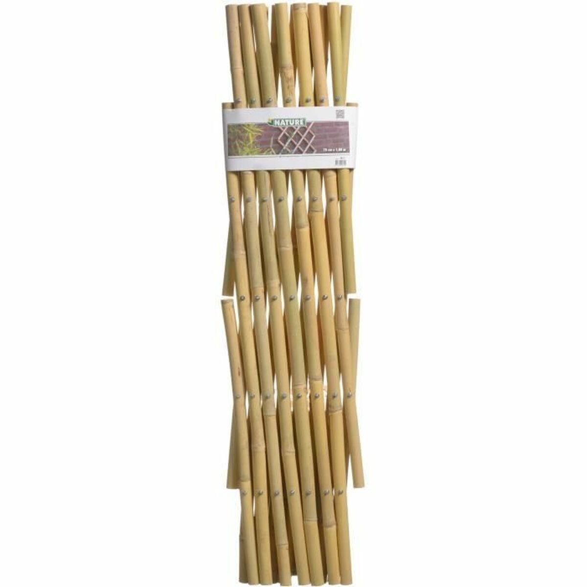 Treillis Nature Enrejado de bambú elástico 70x180cm Marron Bambou