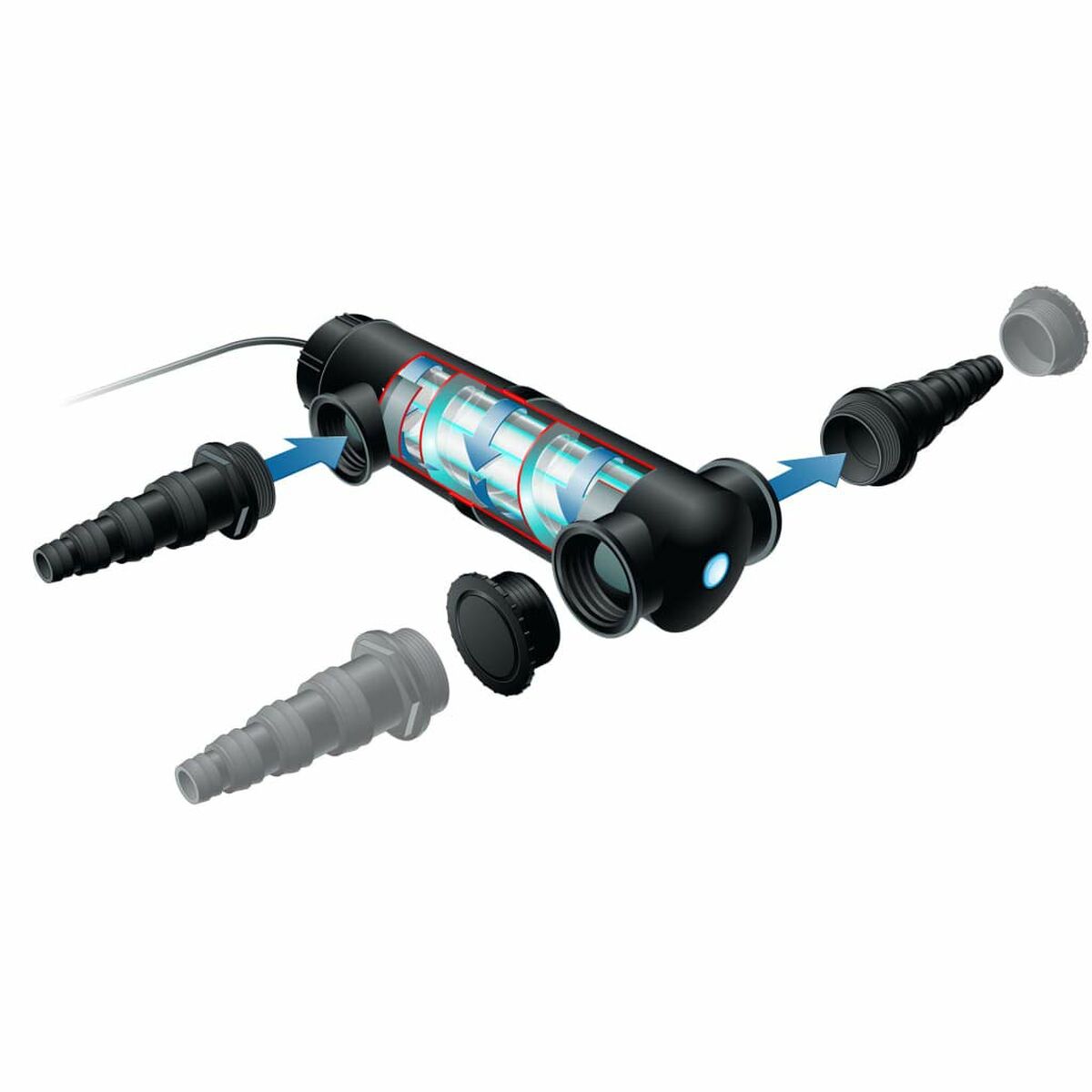 Clarificateur de piscine Ubbink AlgClear 2500