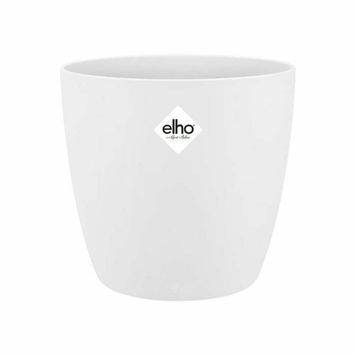 Pot Elho 5642723015000 Blanc polypropylène Plastique Rond