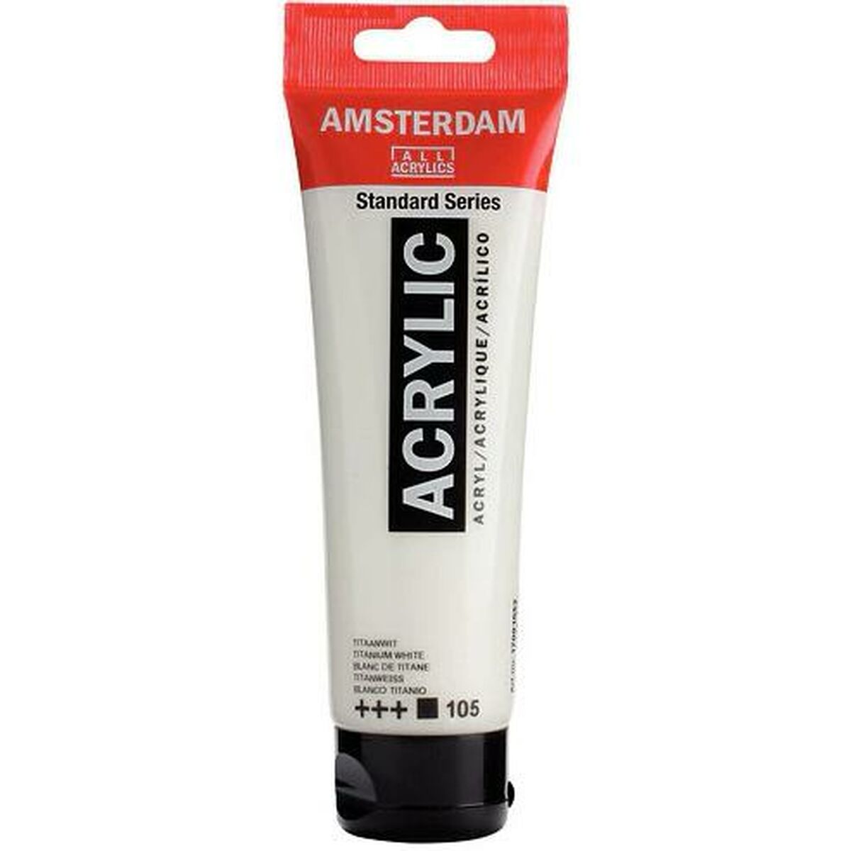 Peinture acrylique Talens Amsterdam Blanc 120 ml (3 Unités)