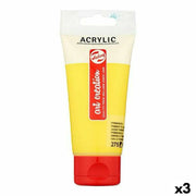 Peinture acrylique Talens Art Creation Jaune 75 ml (3 Unités)
