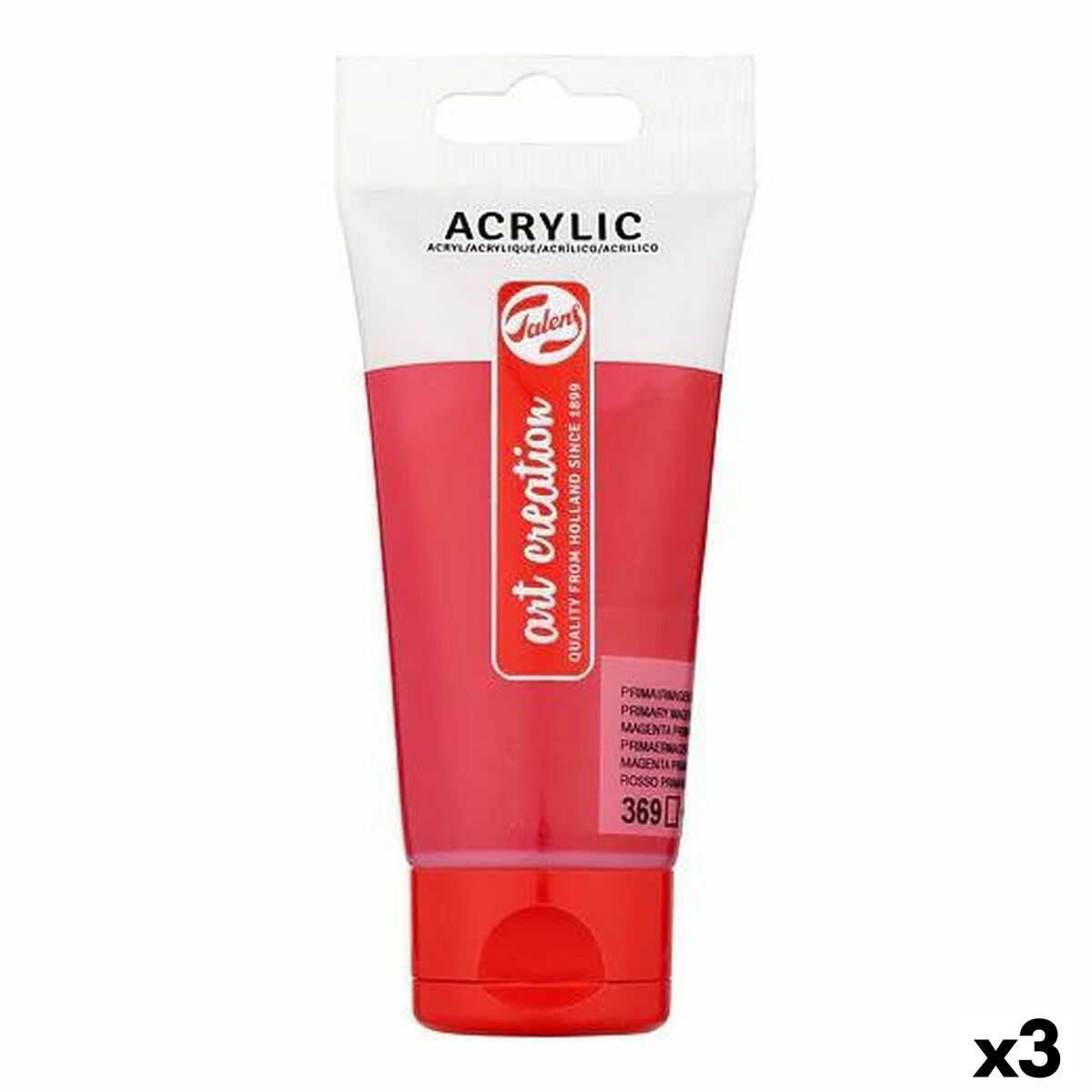 Peinture acrylique Talens Art Creation Magenta 75 ml (3 Unités)