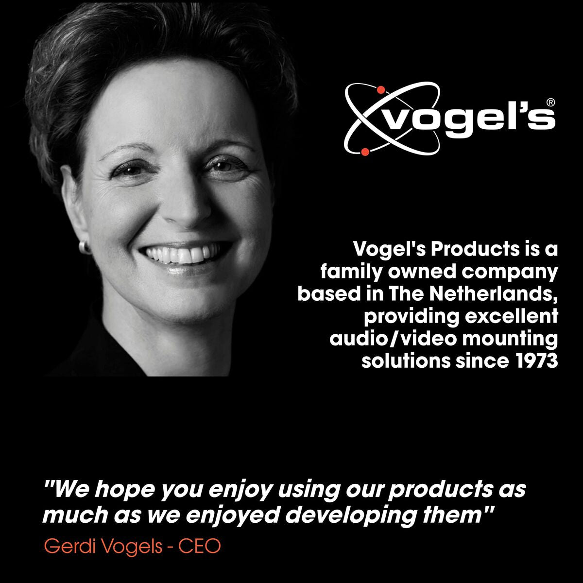 Support de TV Vogel's TVM5405 NEGRO 32" 50 kg