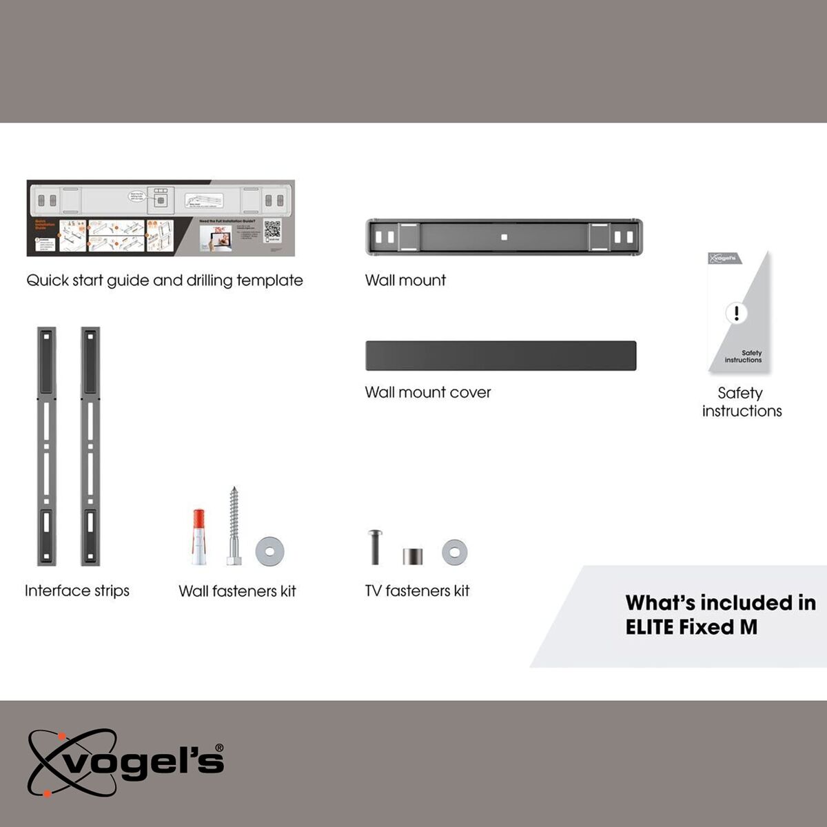 Support de TV Vogel's TVM5405 NEGRO 32" 50 kg