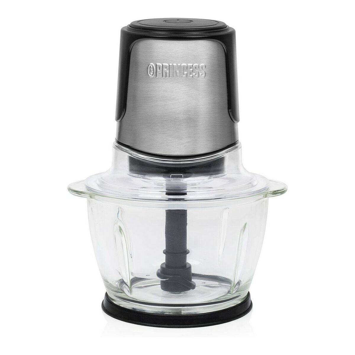 Hachoir Princess Noir verre Acier inoxydable 300 W 1 L