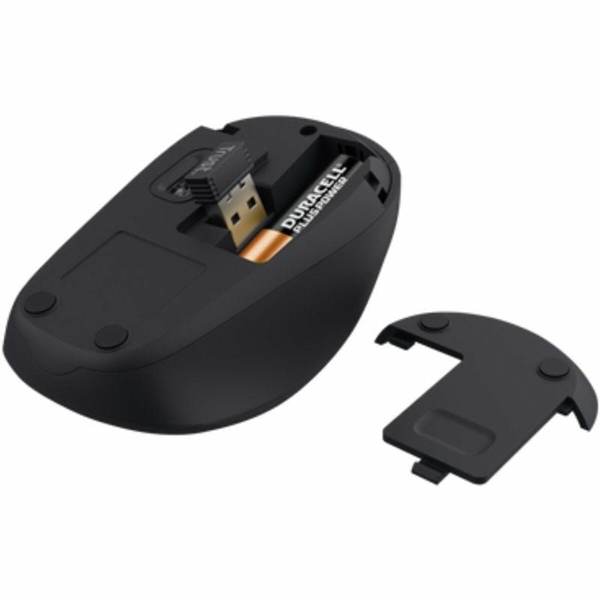 Souris sans-fil Trust Yvi+ Silent Noir 1600 dpi