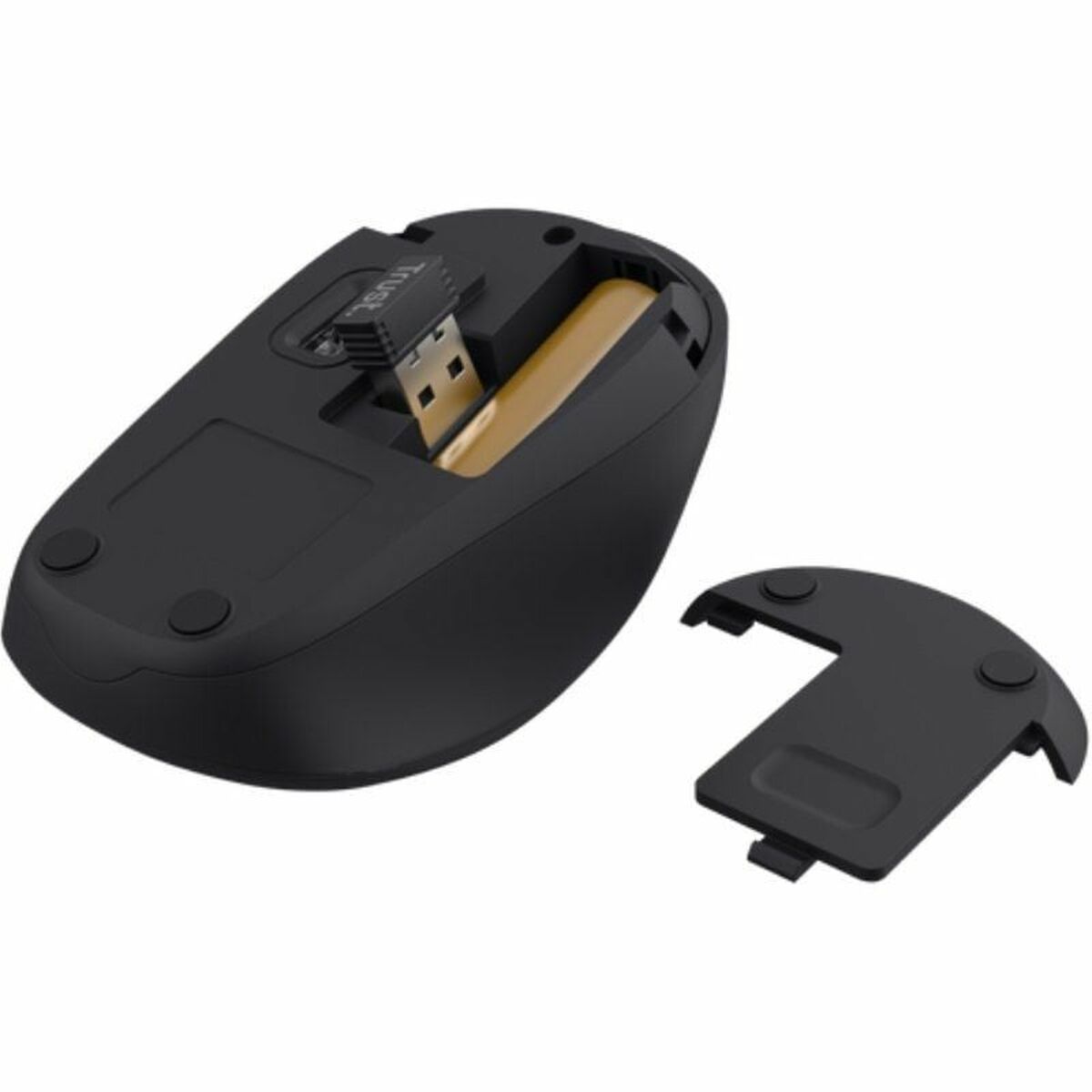 Souris sans-fil Trust Yvi+ Silent Bleu 1600 dpi