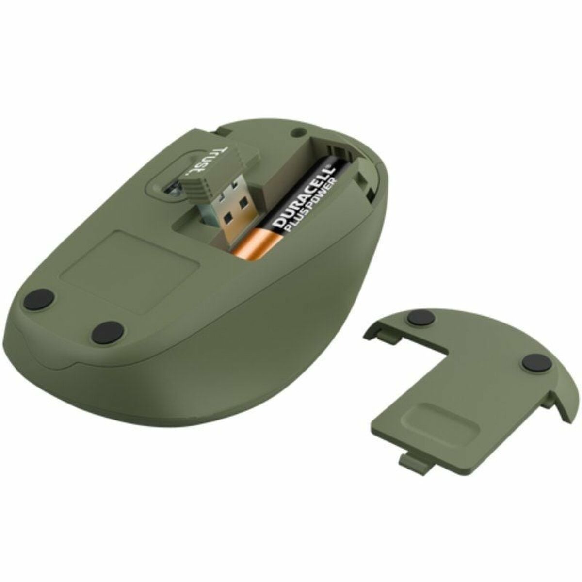 Souris sans-fil Trust Yvi+ Silent Vert 1600 dpi