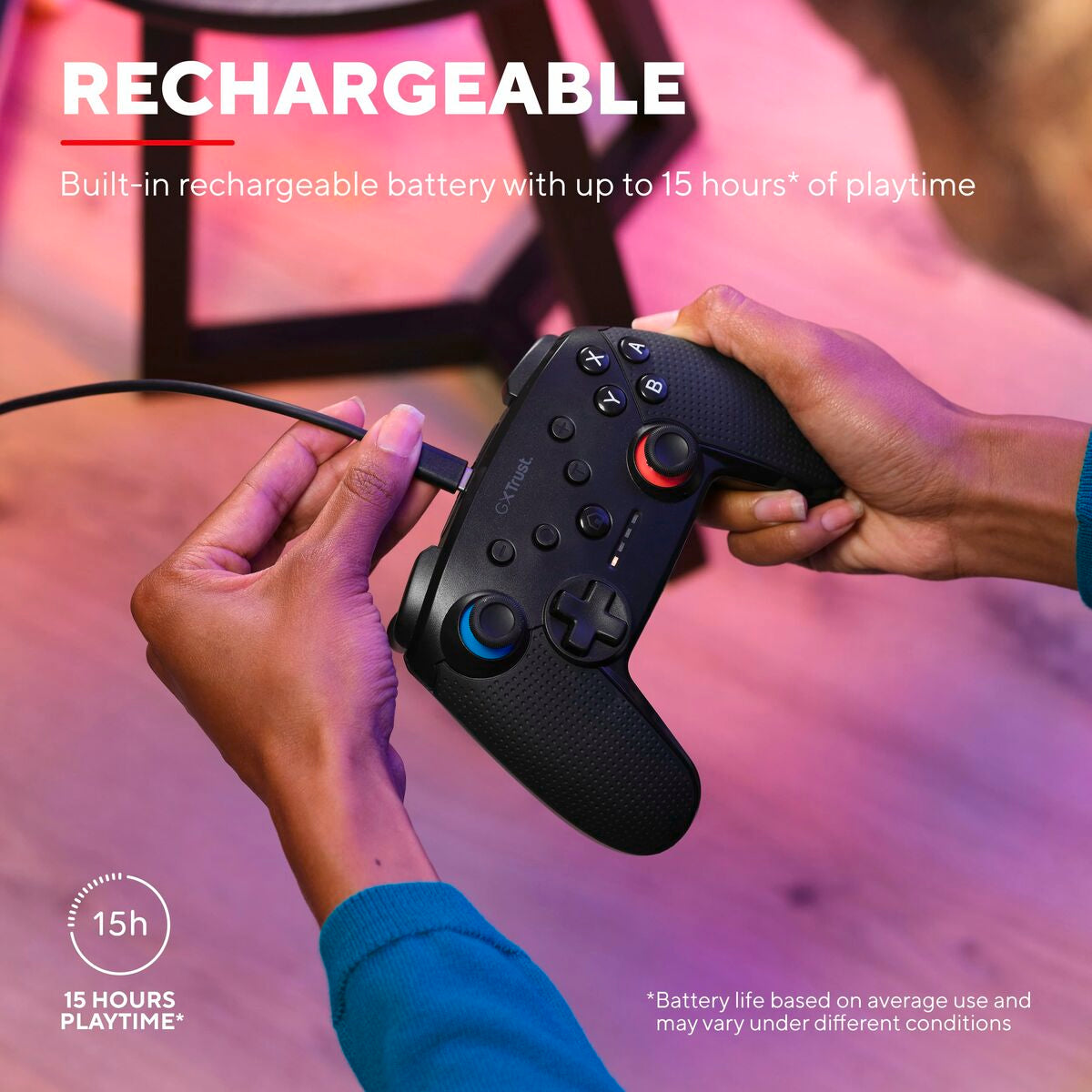 Contrôle des jeux Trust 25425