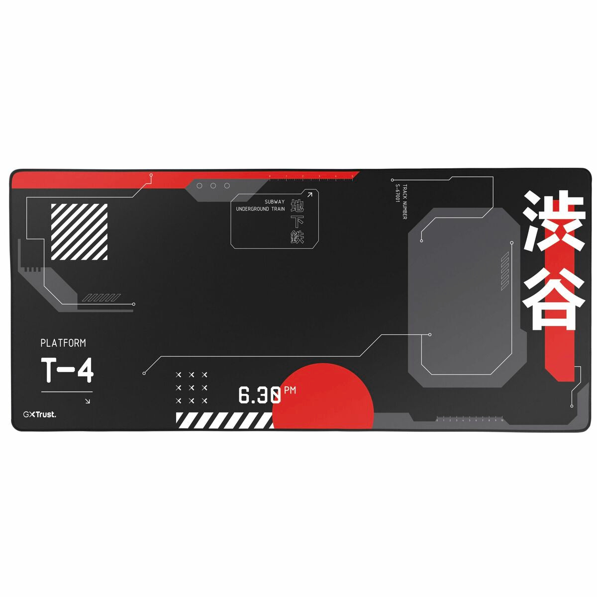 Tapis Gaming Trust 25716 Noir