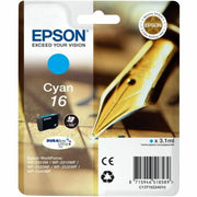 Cartouche d'encre originale Epson 16 Cyan