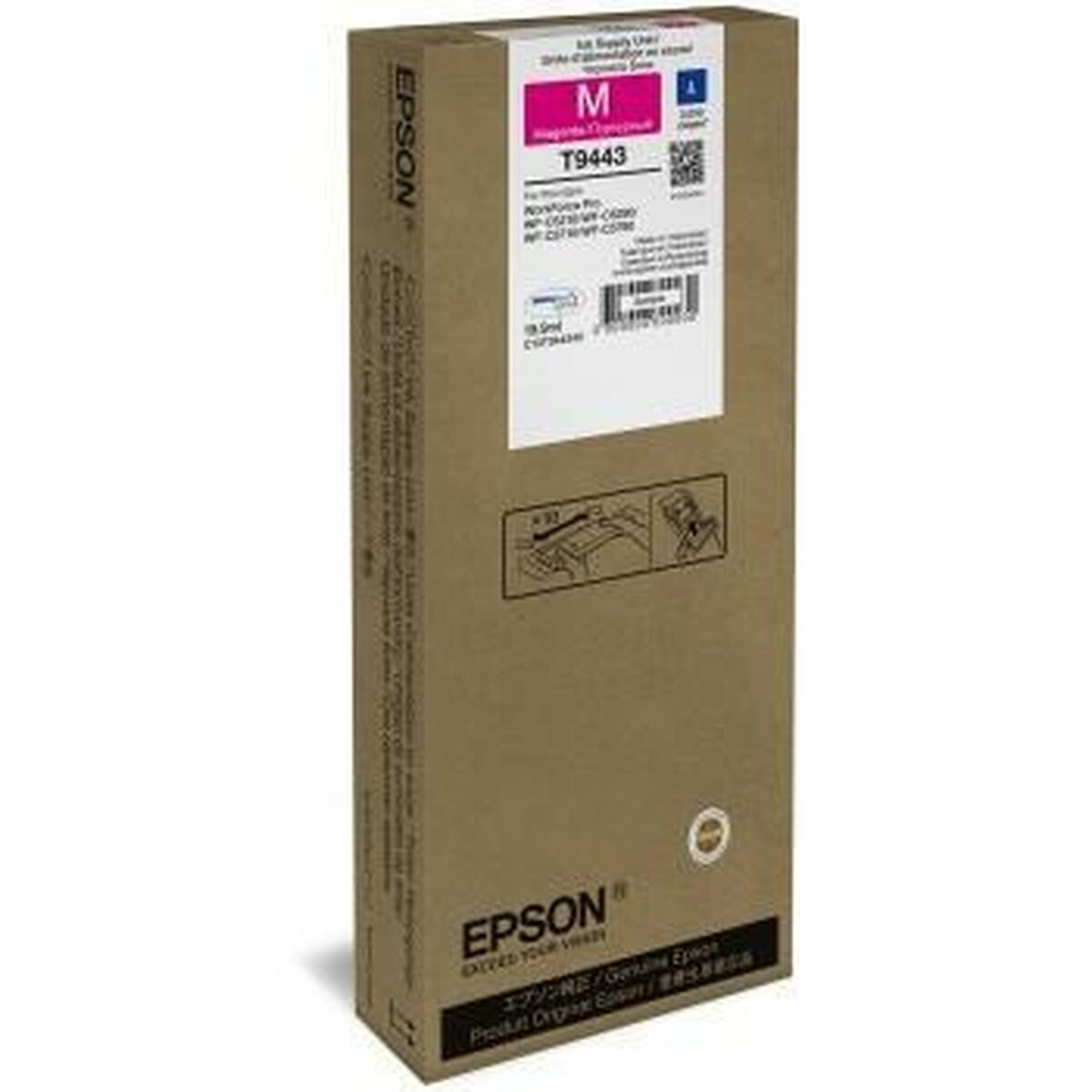 Cartouche d'Encre Compatible Epson C13T944340 35,7 ml 3000 pp. Magenta