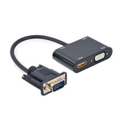 Adaptateur VGA vers HDMI GEMBIRD A-VGA-HDMI-02 Noir