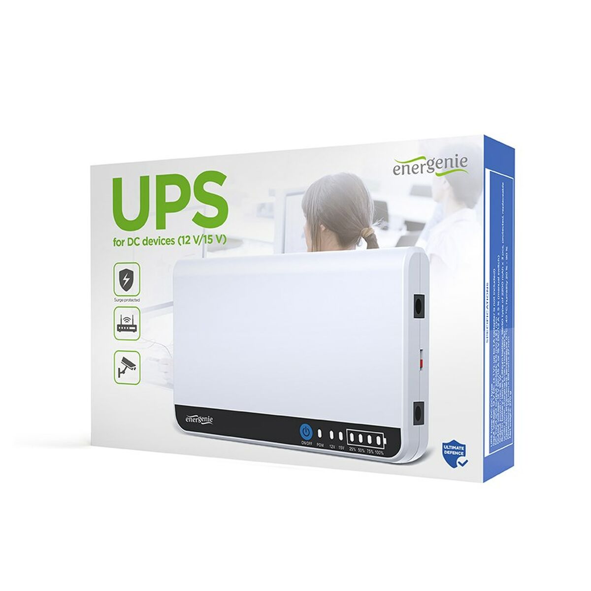 Système d'Alimentation Sans Interruption Interactif GEMBIRD EG-UPS-DC18