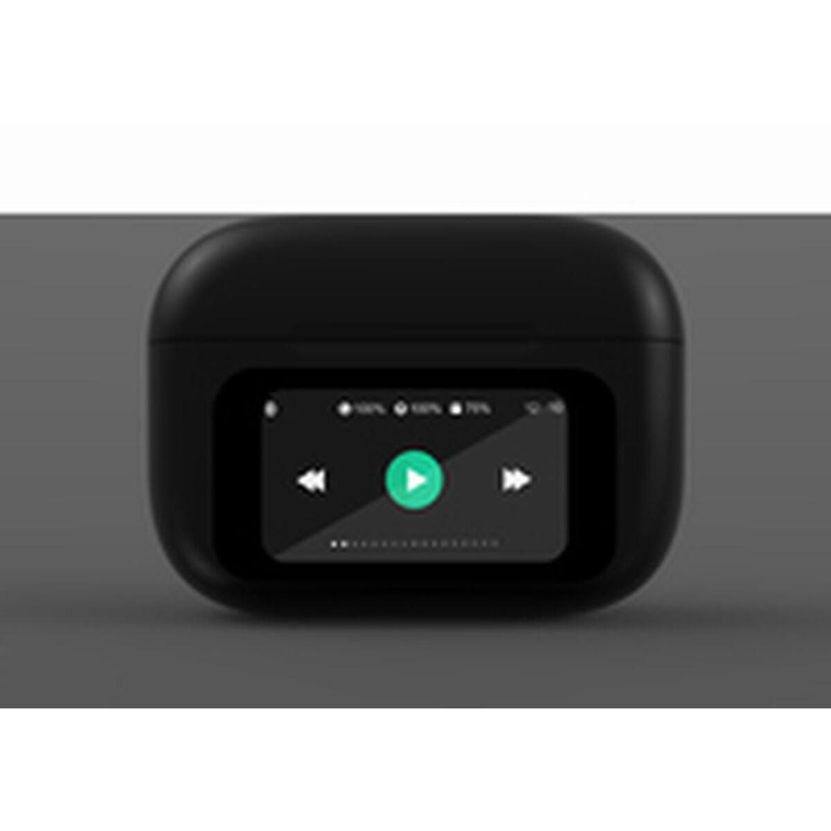 Casque GEMBIRD TWS-LCD-ANC-01-BK Noir