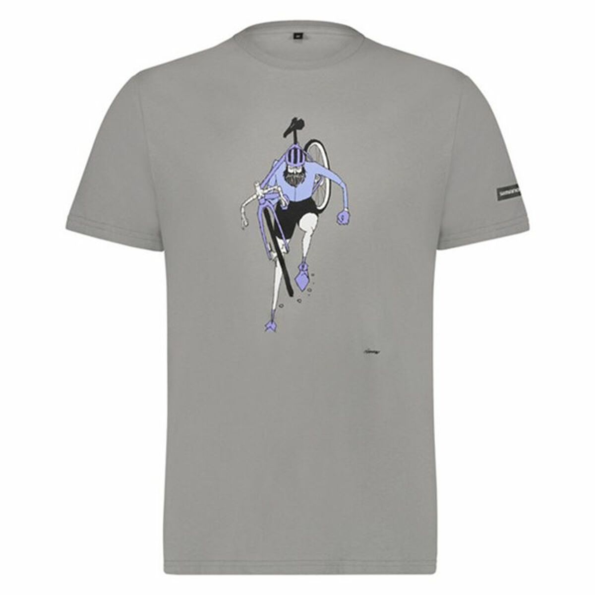 T-shirt à manches courtes homme Shimano Sentiero Ltd Gris foncé
