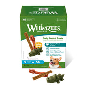 Alimentation humide Whimzees Daily Dental Treats 56 Unités