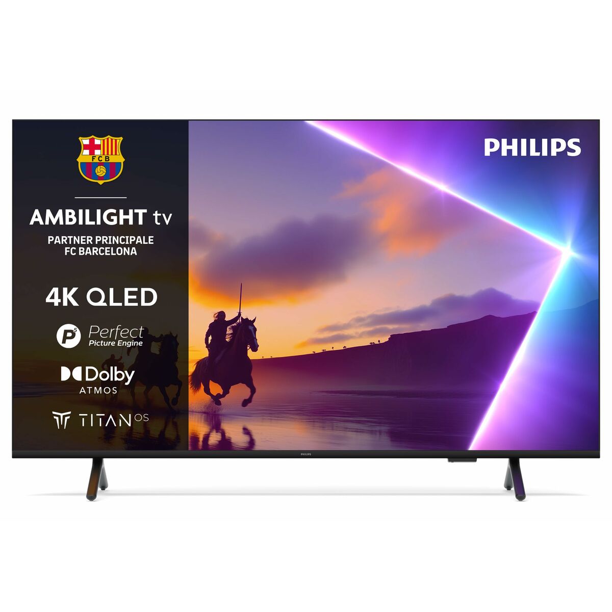 TV intelligente Philips 75PUS8510/12 4K Ultra HD 75" LED HDR QLED