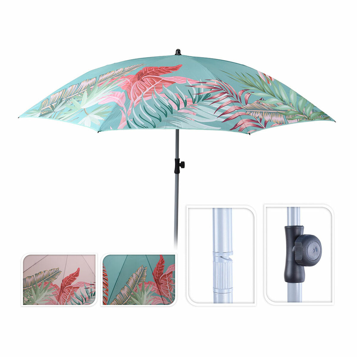 Parapluie Pro Beach Ø 160 cm Ø 160 CM animaux Inclinable