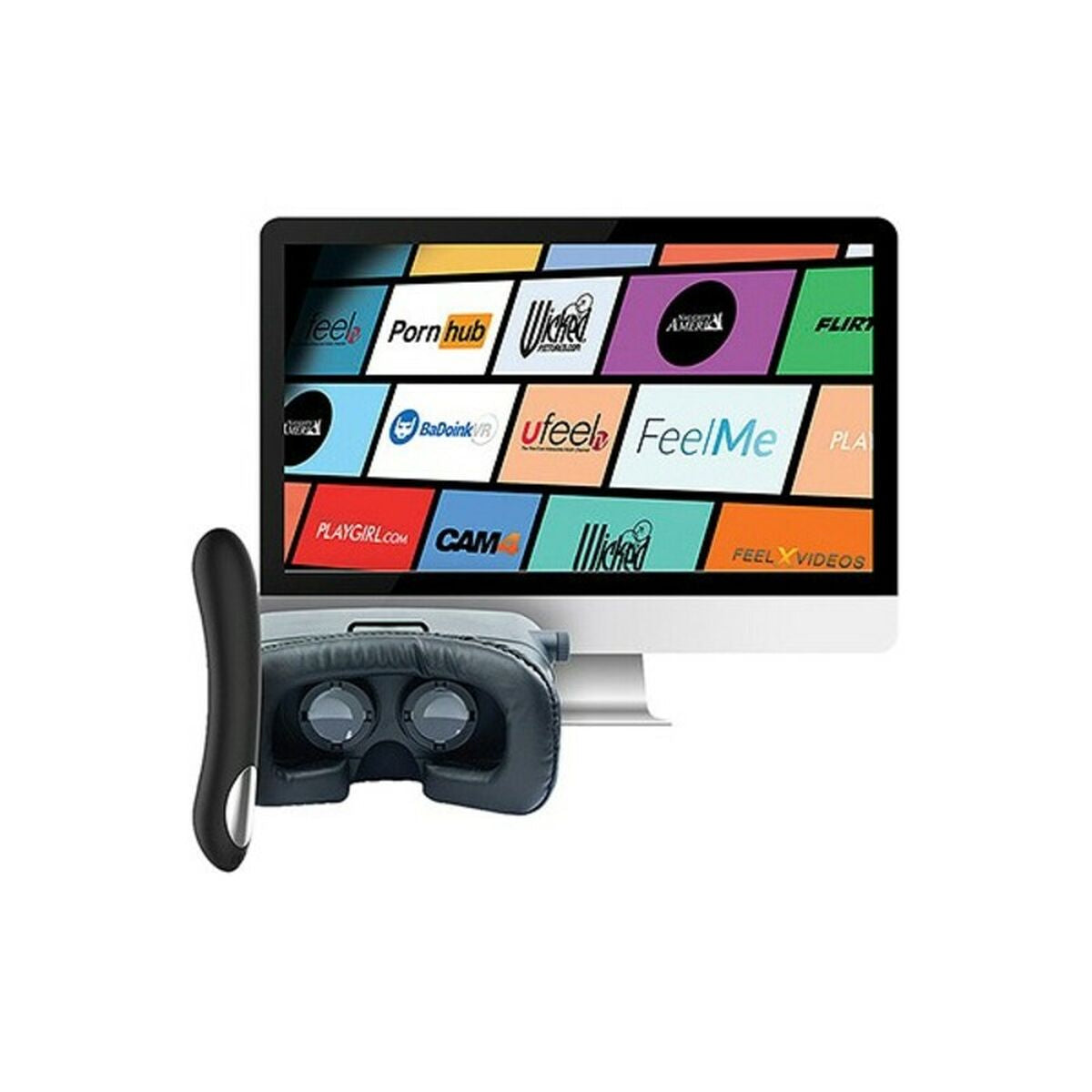 Vibrateur G-Spot Kiiroo Teledildonic Pearl Noir