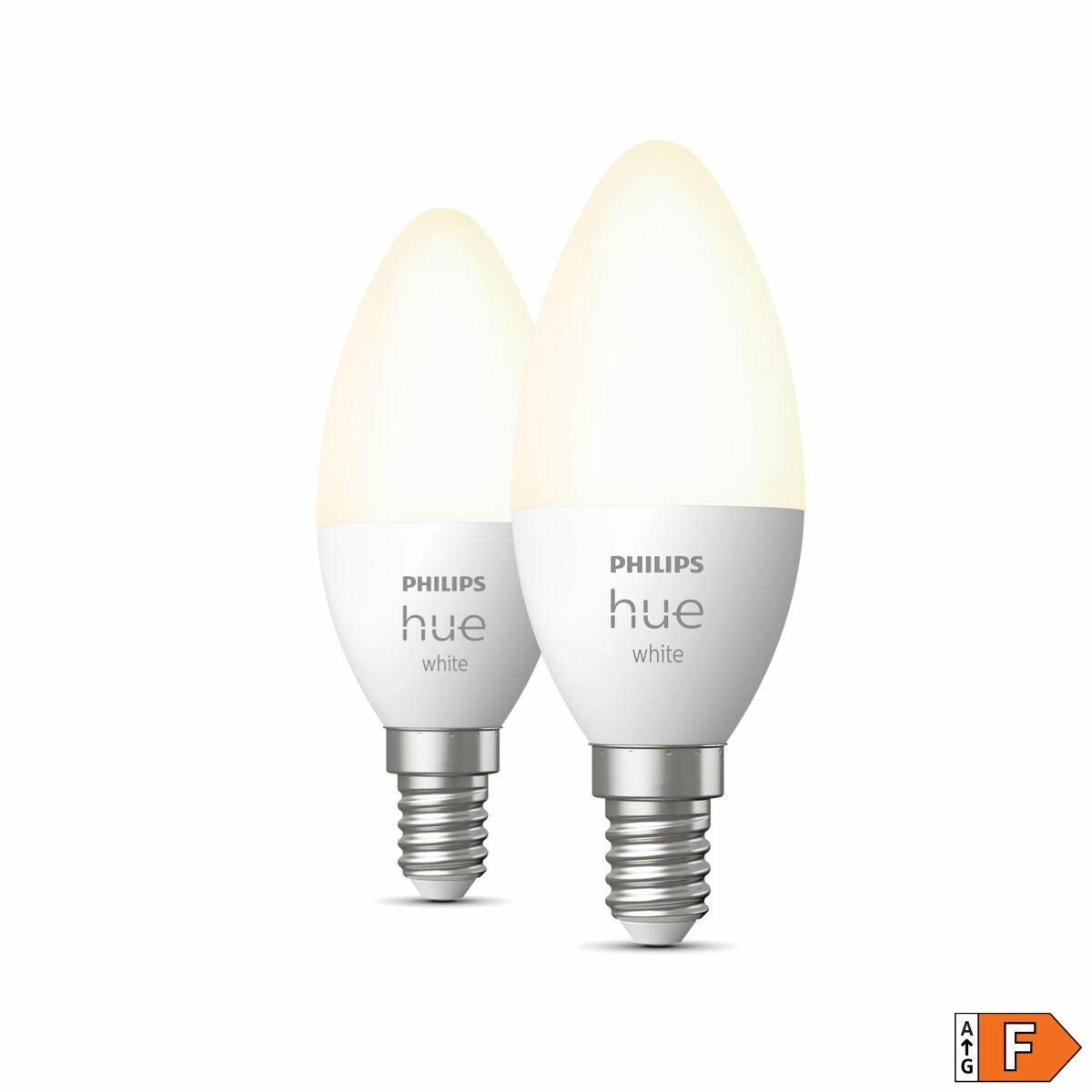 Lampe LED Philips 8719514320628 Blanc F E14 E27 470 lm (2 Unités)