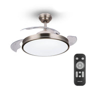 Ventilateur de Plafond avec Lumière Philips Atlas 35 W 28 W 4500 Lm nickel (2700 K)