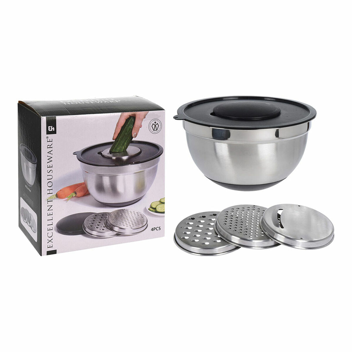 Gratoir Excellent Houseware a12405340 Acier inoxydable