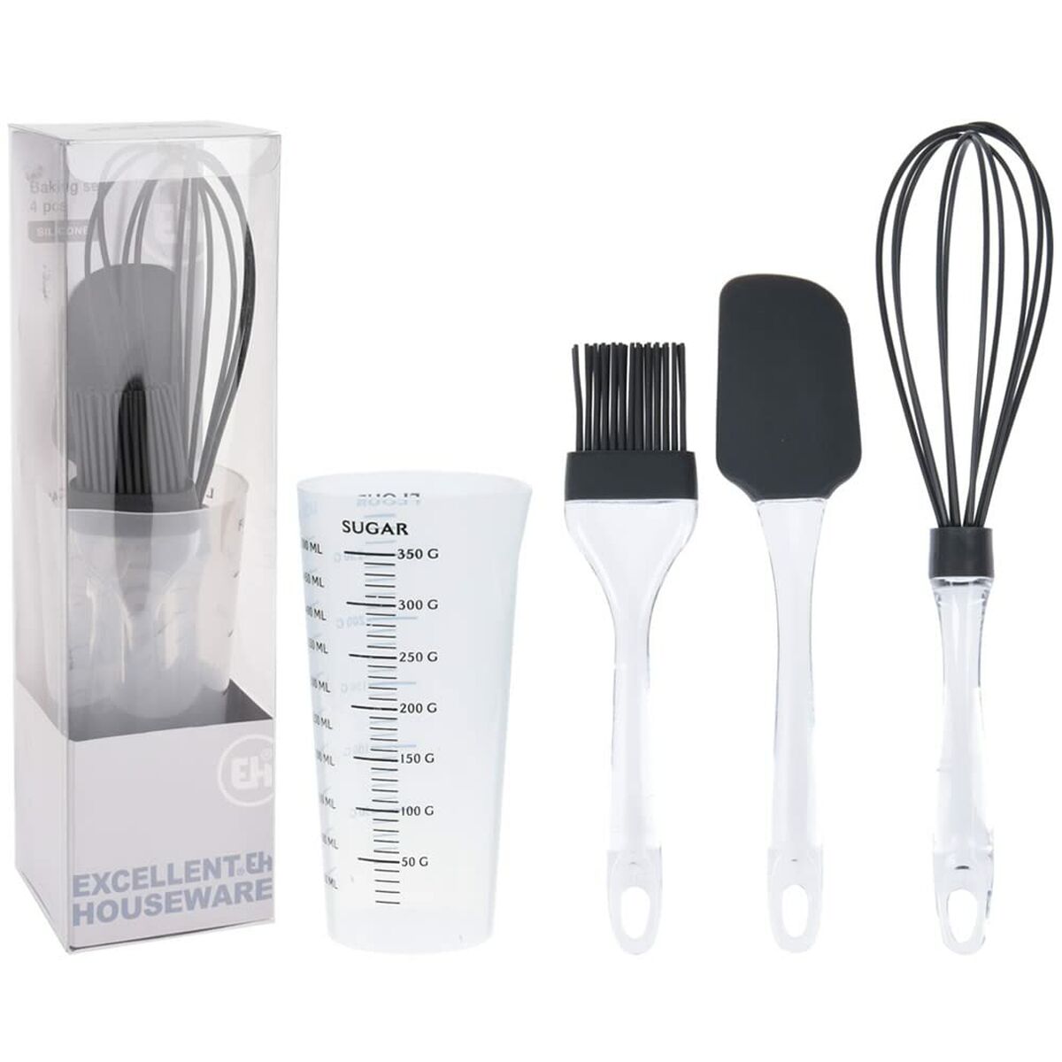 Kit de création de gâteaux Excellent Houseware 170483490 Pâtisserie 4 Pièces